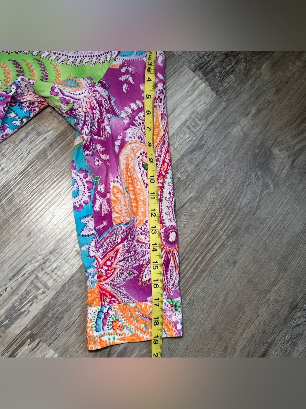LAUREN RALPH LAUREN Multi-colored Paisley Print Womens 3/4 Sleeve Button Down - Picture 5 of 7